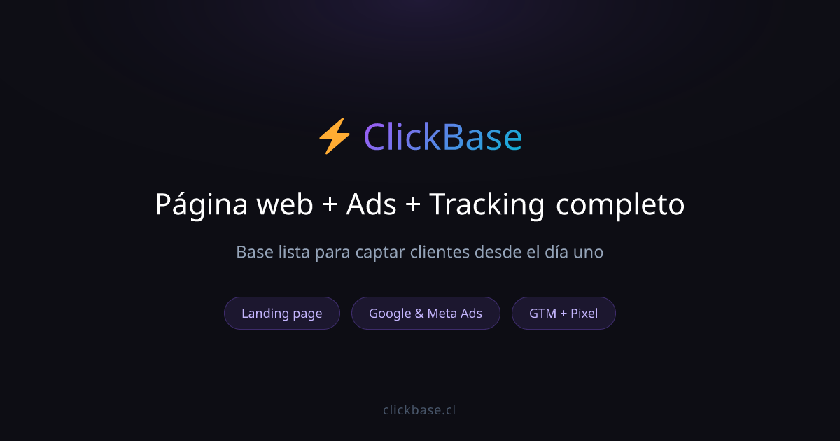 ¿Te faltan clientes? Nosotros te ayudamos | ClickBase
